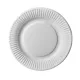 Borden karton 19 cm wit 